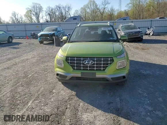 2021 Hyundai Venue SEL with VIN KMHRC8A39MU098221, listed as a Copart auction lot 53629875 with 53,482 mi miles and Salvage Title. Bid and sale history available at DreamBid. Image 10.