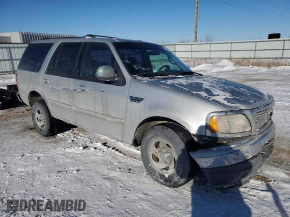 2000 Ford Expedition XLT with VIN 1FMRU1562YLB89741, listed as a Copart auction lot 45035205 with 264,627 mi miles and Salvage Title. Bid and sale history available at carsss.com. Image 4.