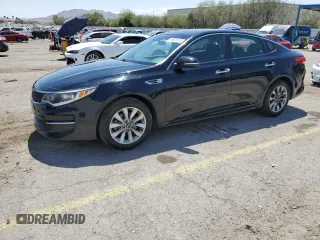 2016 Kia Optima LX z VIN 5XXGT4L37GG059851, wystawiony jako Copart lot #58039175 z przebiegiem 254 887 mil mil oraz Szkoda całkowita • Salvage title. Historia ofert i sprzedaży dostępna na DreamBid. Obrazek 1.