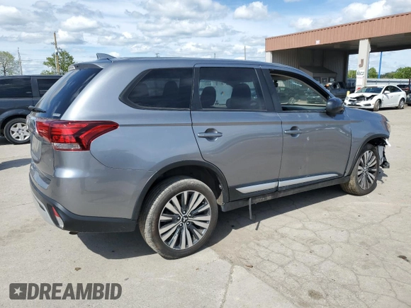 2020 Mitsubishi Outlander ES with VIN JA4AZ3A35LZ026088, listed as a Copart auction lot 56233315 with 90,636 mi miles and Salvage title. Bid and sale history available at DreamBid. Image 3.