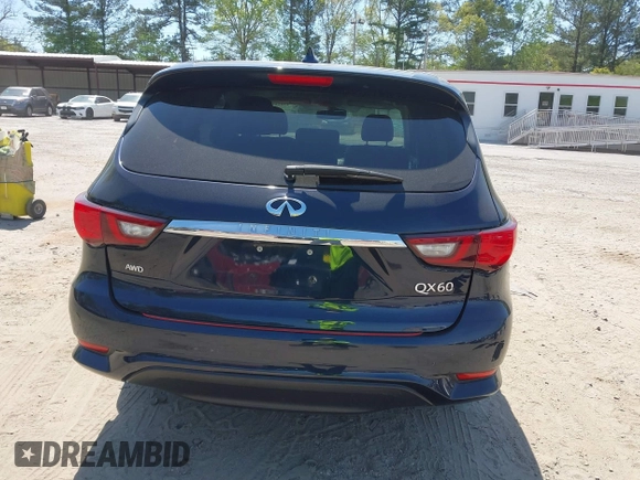 2020 Infiniti QX60 Luxe with VIN 5N1DL0MM6LC528615, listed as a IAAI auction lot 42016614 with 81,449 mi miles and . Bid and sale history available at DreamBid. Image 16.