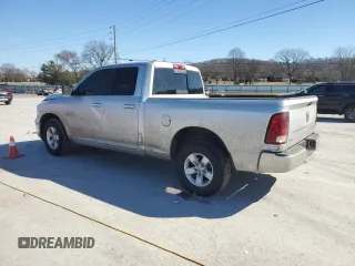 2018 Ram 1500 SLT with VIN 1C6RR6GG3JS126952, listed as a Copart auction lot 46875145 with 119,204 mi miles and Salvage title. Bid and sale history available at DreamBid. Image 2.