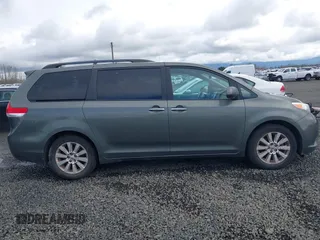 2011 Toyota Sienna XLE with VIN 5TDDK3DCXBS003666, listed as a IAAI auction lot 41807992 with 156,699 mi miles. Bid and sale history available at carsss.com. Image 13.
