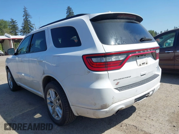 2022 Dodge Durango GT Plus z VIN 1C4RDJDGXNC219398, wystawiony jako IAAI lot #42158459 z przebiegiem 57 649 mil mil oraz . Historia ofert i sprzedaży dostępna na DreamBid. Obrazek 3.