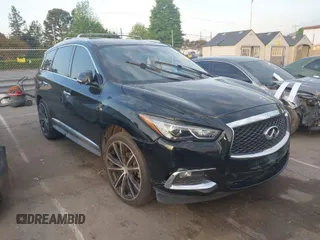 2018 Infiniti QX60 with VIN 5N1DL0MM4JC501992, listed as a IAAI auction lot 42024056 with 120,515 mi miles. Bid and sale history available at carsss.com. Image 1.