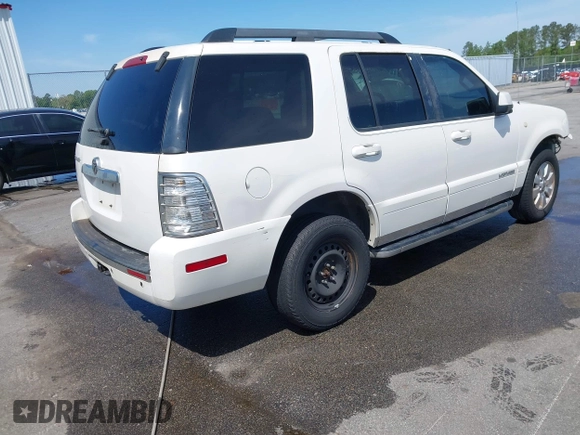2010 Mercury Mountaineer z VIN 4M2EN3HE9AUJ06976, wystawiony jako IAAI lot #42047883 z przebiegiem 206 294 mil mil oraz . Historia ofert i sprzedaży dostępna na DreamBid. Obrazek 4.