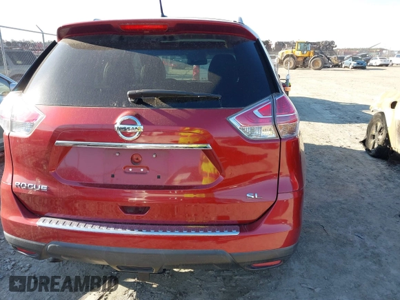 2016 Nissan Rogue SL with VIN 5N1AT2MTXGC866420, listed as a IAAI auction lot 41868507 with 151,218 mi miles. Bid and sale history available at carsss.com. Image 16.