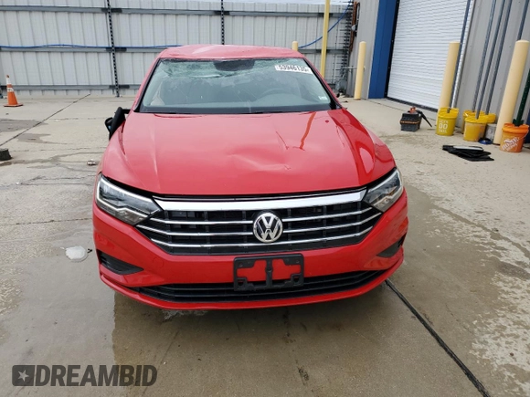 2020 Volkswagen Jetta S with VIN 3VWC57BU3LM086846, listed as a Copart auction lot 53946135 with 51,224 mi miles and Salvage title. Bid and sale history available at DreamBid. Image 5.