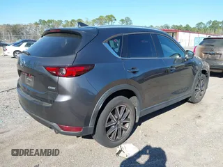 2018 Mazda CX-5 Grand Touring with VIN JM3KFADMXJ1402864, listed as a IAAI auction lot 41781188 with 1 mi miles. Bid and sale history available at carsss.com. Image 4.