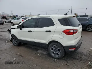 2021 Ford EcoSport S with VIN MAJ3S2FE6MC422838, listed as a Copart auction lot 43875045 with 18,820 mi miles and Salvage Title. Bid and sale history available at DreamBid. Image 2.