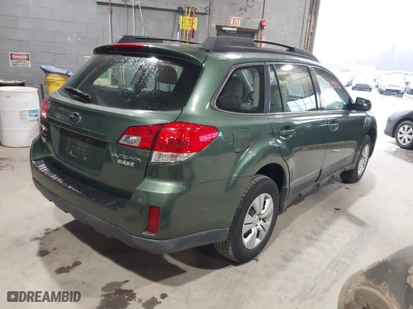 2010 Subaru Outback with VIN 4S4BRBAC6A3361425, listed as a IAAI auction lot 40962336 with 133,148 mi miles. Bid and sale history available at carsss.com. Image 4.