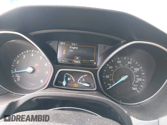 2018 Ford Focus SE with VIN 1FADP3F22JL295342, listed as a IAAI auction lot 42335881 with 77,464 mi miles and . Bid and sale history available at DreamBid. Image 7.