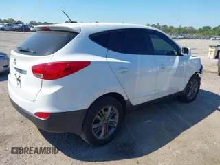 2015 Hyundai Tucson GLS with VIN KM8JT3AF9FU013178, listed as a IAAI auction lot 41846200 with 143,711 mi miles and . Bid and sale history available at DreamBid. Image 4.