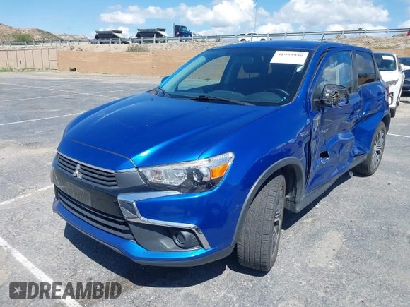 2016 Mitsubishi Outlander Sport 2.0 ES with VIN JA4AP3AU0GZ064591, listed as a IAAI auction lot 41955956 with 110,443 mi miles. Bid and sale history available at carsss.com. Image 2.