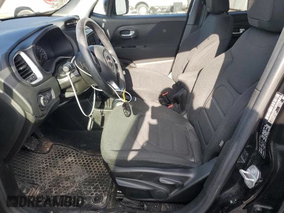 2020 Jeep Renegade Latitude with VIN ZACNJBBB6LPL85654, listed as a Copart auction lot 42907475 with 32,168 mi miles and Salvage Title. Bid and sale history available at carsss.com. Image 7.