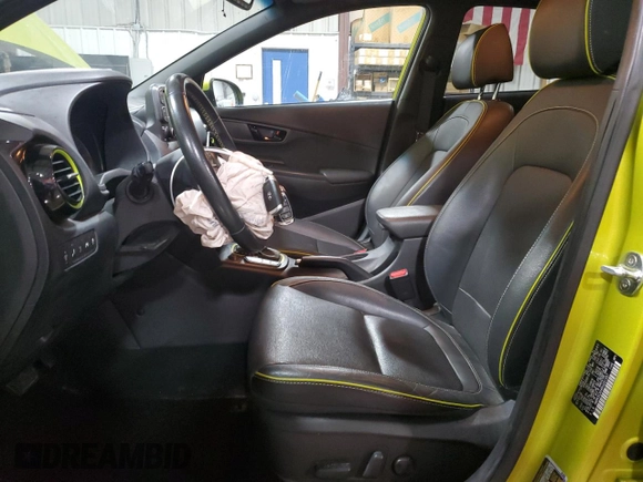 2019 Hyundai Kona Ultimate with VIN KM8K5CA54KU251357, listed as a Copart auction lot 48055745 with 65,021 mi miles and Salvage Title. Bid and sale history available at carsss.com. Image 7.