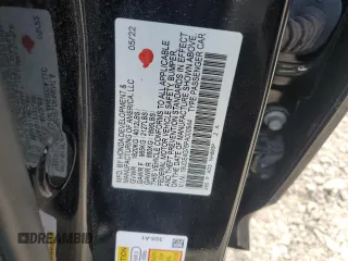 2023 Acura Integra Technology with VIN 19UDE4G76PA000944, listed as a Copart auction lot 60218825 with 38,661 mi miles and Salvage title. Bid and sale history available at DreamBid. Image 12.