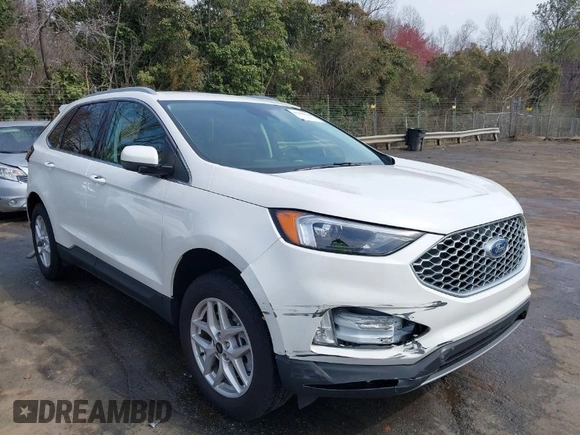 2024 Ford Edge SEL with VIN 2FMPK4J98RBA07167, listed as a IAAI auction lot 41782178 with 13,701 mi miles. Bid and sale history available at carsss.com. Image 1.