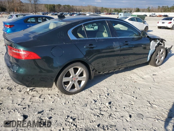 2017 Jaguar XE with VIN SAJAE4BN6HA972747, listed as a Copart auction lot 85415574 with 80,870 mi miles and Salvage Title. Bid and sale history available at DreamBid. Image 3.