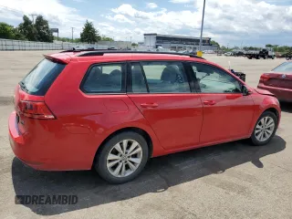 2017 Volkswagen Golf S with VIN 3VW017AU0HM532751, listed as a Copart auction lot 57826395 with 133,710 mi miles and Salvage title. Bid and sale history available at DreamBid. Image 3.