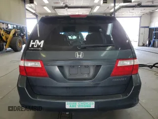 2005 Honda Odyssey EX-L z VIN 5FNRL38765B134604, wystawiony jako Copart lot #60455195 z przebiegiem 191 705 mil mil oraz Czysty tytuł • Clean title. Historia ofert i sprzedaży dostępna na DreamBid. Obrazek 6.