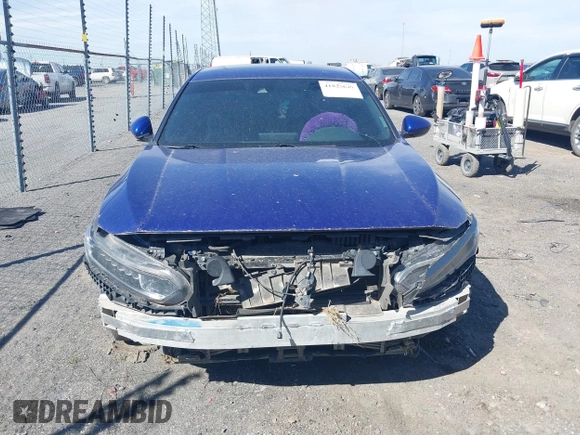2019 Honda Accord Sedan Sport 1.5T with VIN 1HGCV1F35KA123698, listed as a IAAI auction lot 41825649 with 122,695 mi miles. Bid and sale history available at carsss.com. Image 12.