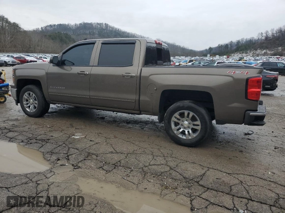 2015 Chevrolet Silverado 1500 LT with VIN 3GCUKREC3FG185054, listed as a Copart auction lot 45093615 with 87,907 mi miles and Salvage Title. Bid and sale history available at DreamBid. Image 2.