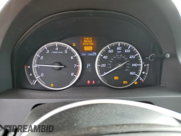 2014 Acura RDX with VIN 5J8TB3H37EL012760, listed as a Copart auction lot 72548184 with 108,623 mi miles and Salvage Title. Bid and sale history available at carsss.com. Image 9.