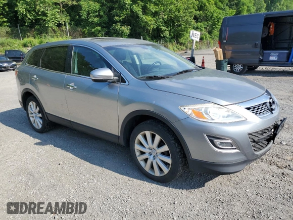 2010 Mazda CX-9 Touring z VIN JM3TB3MV6A0236465, wystawiony jako Copart lot #61902095 z przebiegiem 185 741 mil mil oraz Czysty tytuł • Clean title. Historia ofert i sprzedaży dostępna na DreamBid. Obrazek 4.