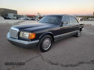 1988 Mercedes-Benz 420 with VIN WDBCA35D5JA396542, listed as a Copart auction lot 82494144 with 160,735 mi miles and Clean Title. Bid and sale history available at carsss.com. Image 2.