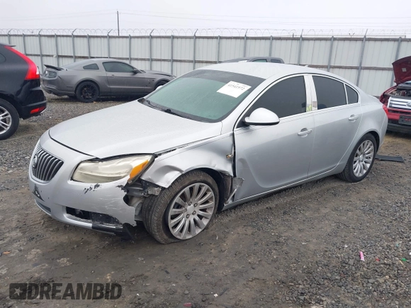 2011 Buick Regal CXL RL1 with VIN 2G4GN5EC9B9175741, listed as a IAAI auction lot 41541972 with 136,460 mi miles and . Bid and sale history available at DreamBid. Image 2.