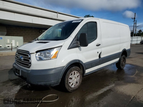 2018 Ford Transit with VIN 1FTYR1ZM1JKA58709, listed as a Copart auction lot 57285645 with 222,673 mi miles and Salvage title. Bid and sale history available at DreamBid. Image 1.