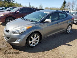 2012 Hyundai Elantra Limited z VIN 5NPDH4AE6CH142761, wystawiony jako Copart lot #55608215 z przebiegiem 118 645 mil mil oraz Czysty tytuł • Clean title. Historia ofert i sprzedaży dostępna na DreamBid. Obrazek 1.