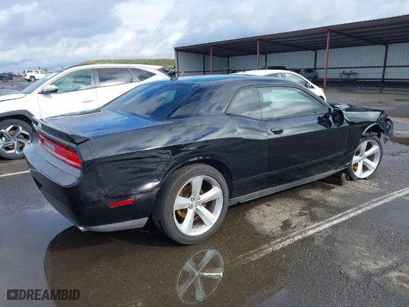 2013 Dodge Challenger R/T with VIN 2C3CDYBT8DH557140, listed as a IAAI auction lot 41579965 with 120,804 mi miles. Bid and sale history available at carsss.com. Image 4.