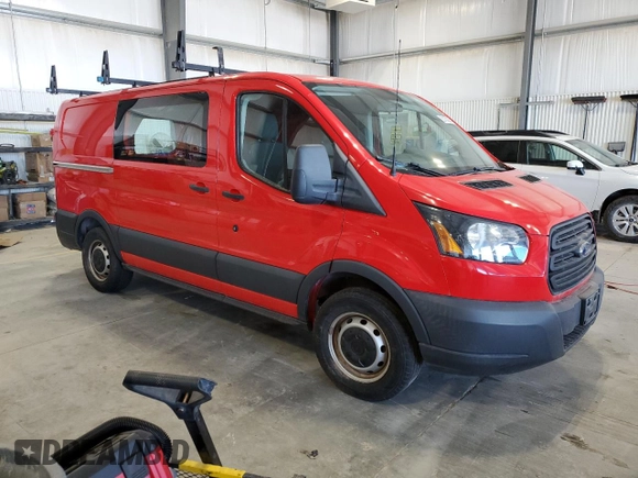 2018 Ford Transit with VIN 1FTYE1YM3JKA44517, listed as a Copart auction lot 52160235 with 13,538 mi miles and Clean Title. Bid and sale history available at carsss.com. Image 4.
