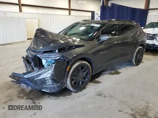 2019 Chevrolet Blazer with VIN 3GNKBHRS4KS666836, listed as a Copart auction lot 42757725 with 99,174 mi miles and Salvage title. Bid and sale history available at DreamBid. Image 1.