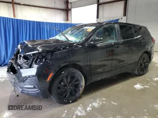 2024 Chevrolet Equinox LS z VIN 3GNAXSEG4RL207127, wystawiony jako Copart lot #43313545 z przebiegiem Nie podano mil oraz Szkoda całkowita • Salvage title. Historia ofert i sprzedaży dostępna na DreamBid. Obrazek 1.