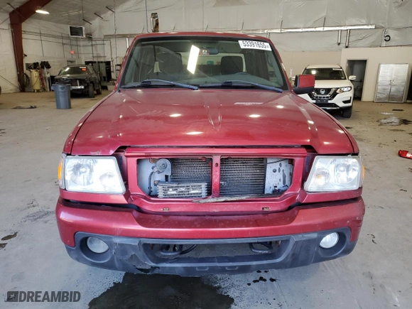 2011 Ford Ranger XLT with VIN 1FTLR4FE1BPA03920, listed as a Copart auction lot 53391655 with 113,988 mi miles and Clean Title. Bid and sale history available at carsss.com. Image 5.