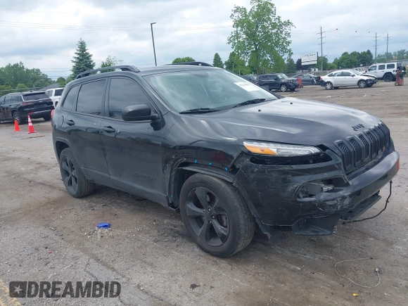 2016 Jeep Cherokee Sport with VIN 1C4PJMAB9GW323280, listed as a IAAI auction lot 42366989 with 151,332 mi miles and . Bid and sale history available at DreamBid. Image 1.