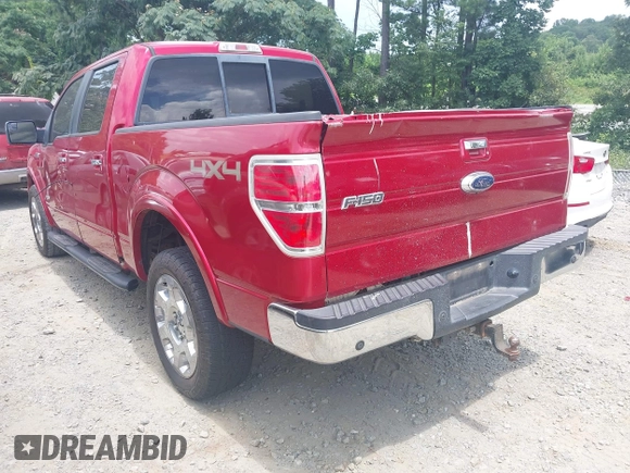 2011 Ford F-150 XLT with VIN 1FTFW1ETXBFC47317, listed as a IAAI auction lot 42638490 with 286,856 mi miles and . Bid and sale history available at DreamBid. Image 3.