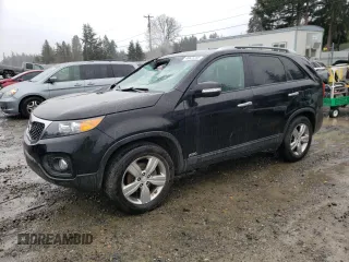 2013 Kia Sorento EX with VIN 5XYKUDA63DG351184, listed as a Copart auction lot 46623205 with 126,102 mi miles and Salvage Title. Bid and sale history available at carsss.com. Image 1.