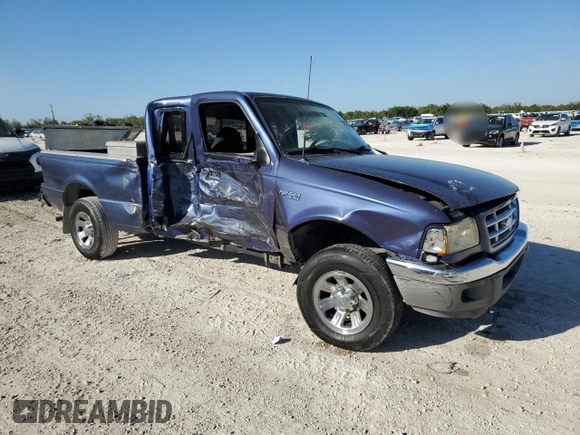 2003 Ford Ranger XLT Appearance with VIN 1FTYR44E73PB16927, listed as a Copart auction lot 49172055 with 112,800 mi miles and Salvage Title. Bid and sale history available at carsss.com. Image 4.