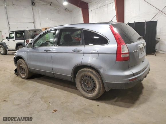 2010 Honda CR-V EX-L with VIN JHLRE4H73AC013054, listed as a Copart auction lot 50491595 with 123,121 mi miles and Salvage Title. Bid and sale history available at carsss.com. Image 2.