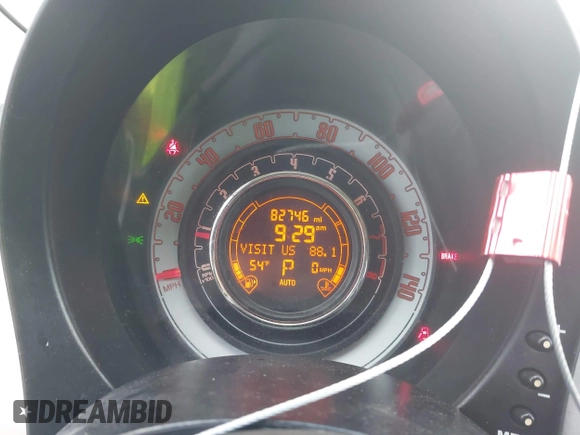 2012 FIAT 500 Lounge with VIN 3C3CFFER1CT148868, listed as a IAAI auction lot 42105829 with 82,746 mi miles and . Bid and sale history available at DreamBid. Image 7.