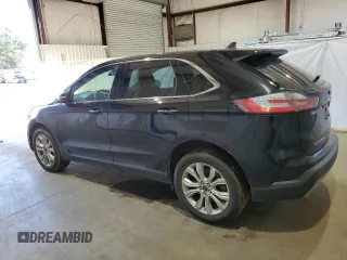 2022 Ford Edge Titanium with VIN 2FMPK4K95NBA33668, listed as a Copart auction lot 46693235 with 83,930 mi miles and Clean Title. Bid and sale history available at carsss.com. Image 2.