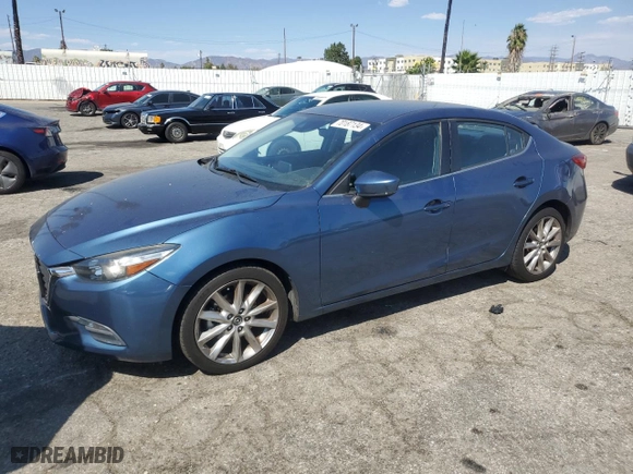 2017 Mazda Mazda3 4-Door Touring with VIN JM1BN1V73H1118829, listed as a Copart auction lot 70187134 with 68,765 mi miles and Salvage Title. Bid and sale history available at carsss.com. Image 1.