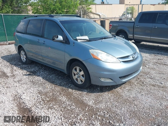 2008 Toyota Sienna XLE with VIN 5TDZK22C28S203081, listed as a IAAI auction lot 41949837 with 163,549 mi miles and . Bid and sale history available at DreamBid. Image 1.