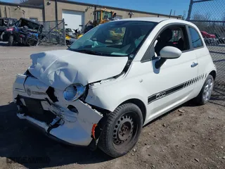 2012 FIAT 500 Pop with VIN 3C3CFFAR3CT343957, listed as a IAAI auction lot 41898756 with 26,871 mi miles. Bid and sale history available at carsss.com. Image 18.
