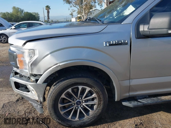 2020 Ford F-150 XL with VIN 1FTEW1C49LKD40054, listed as a IAAI auction lot 41837928 with 163,666 mi miles. Bid and sale history available at carsss.com. Image 6.