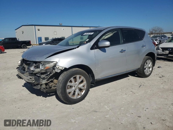2011 Nissan Murano S with VIN JN8AZ1MU0BW059292, listed as a Copart auction lot 43636265 with 215,626 mi miles and Salvage Title. Bid and sale history available at carsss.com. Image 1.